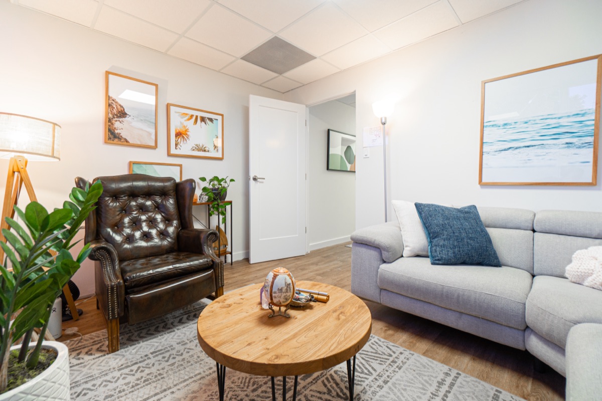 Therapist office at Coastwise Health in San Pedro, CA