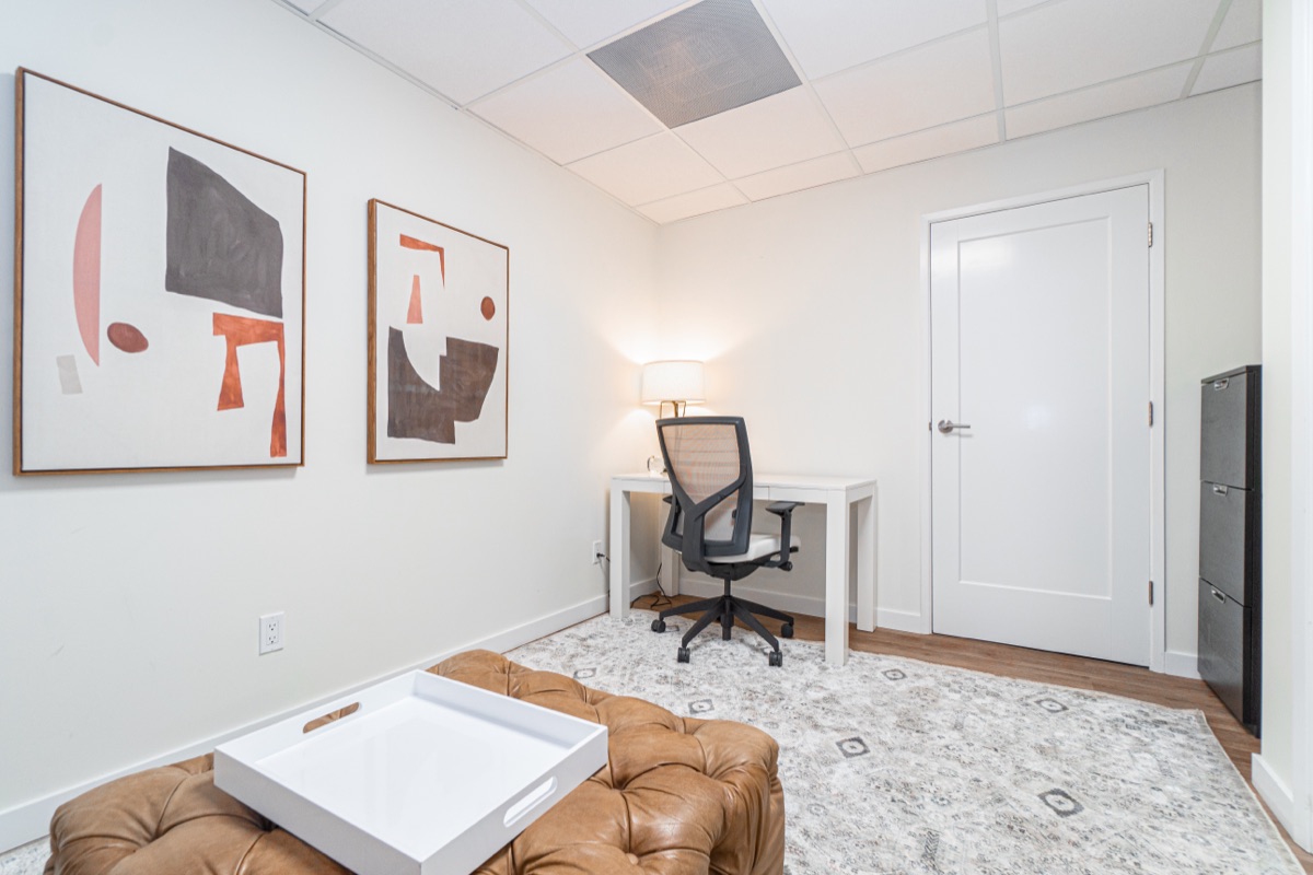 Clinical office at Coastwise Health substance abuse and therapy center