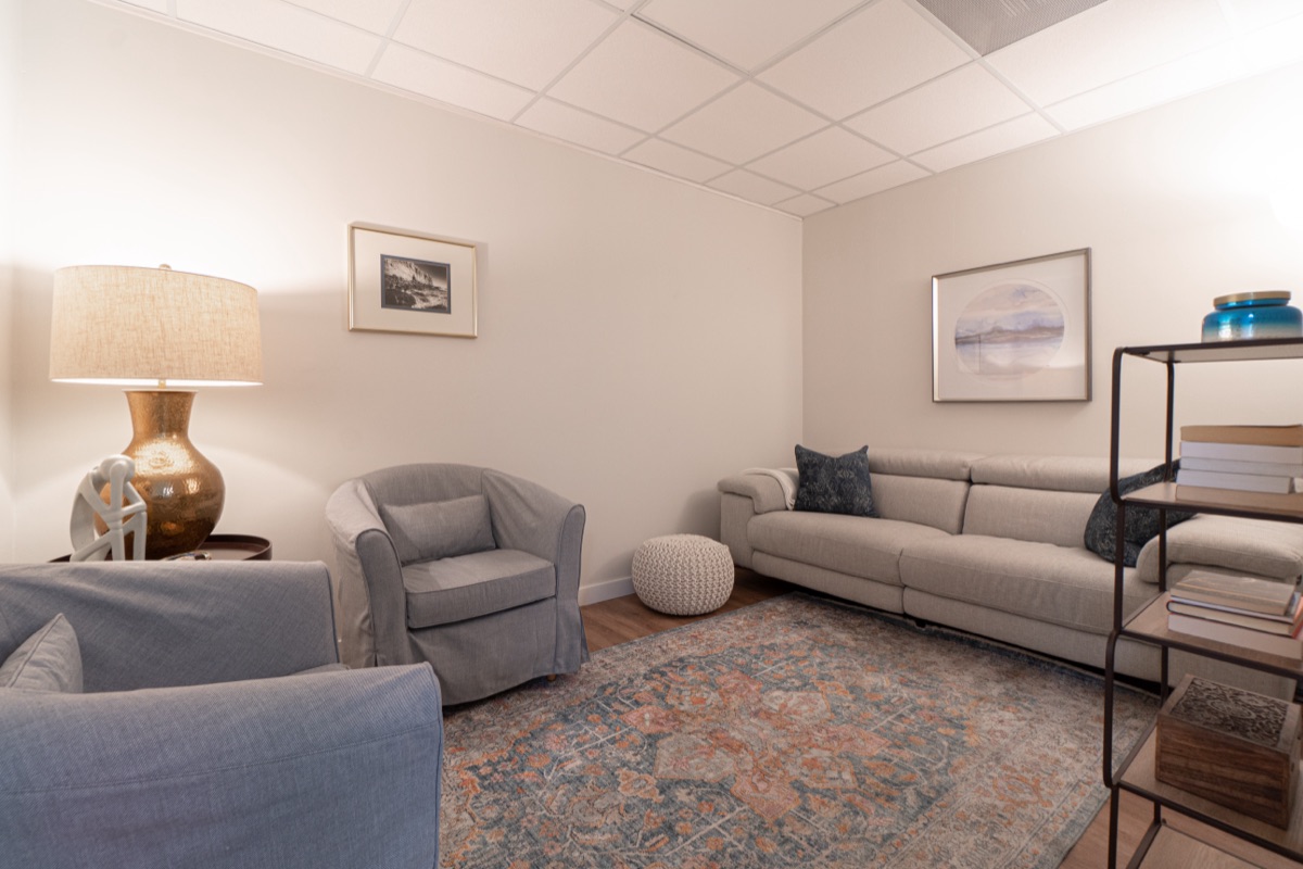 Therapy space at Coastwise Recovery and Counseling Center