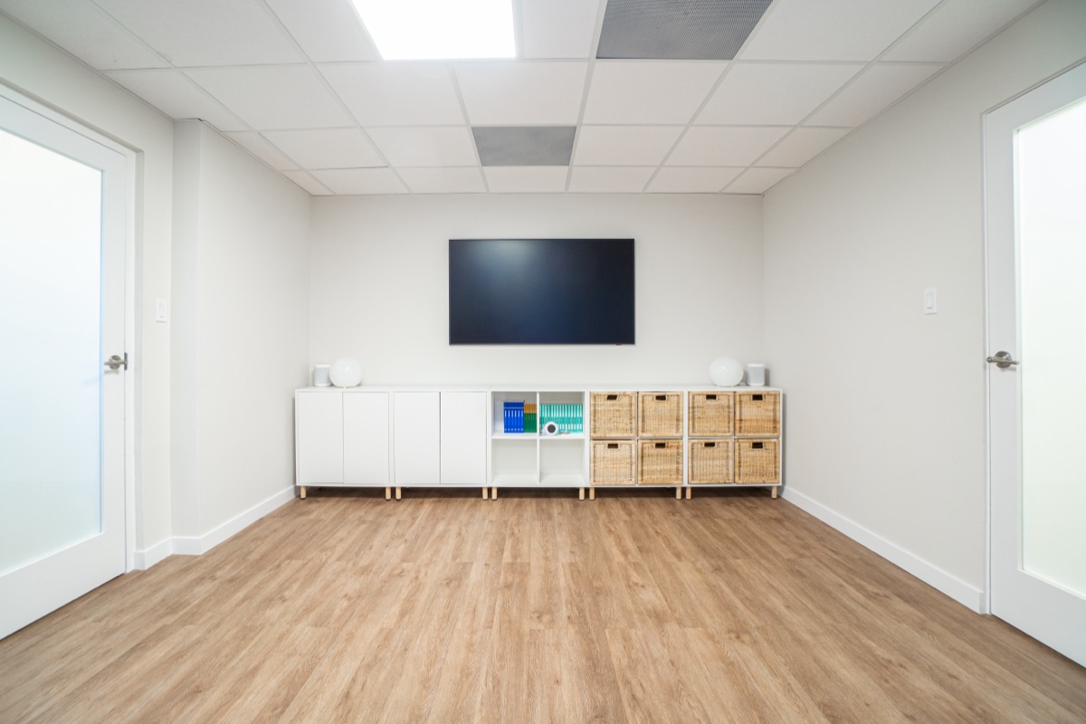 Meeting room at Coastwise Health behavioral health facility